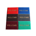 Best quality plastic door mat manufacturer logo customized